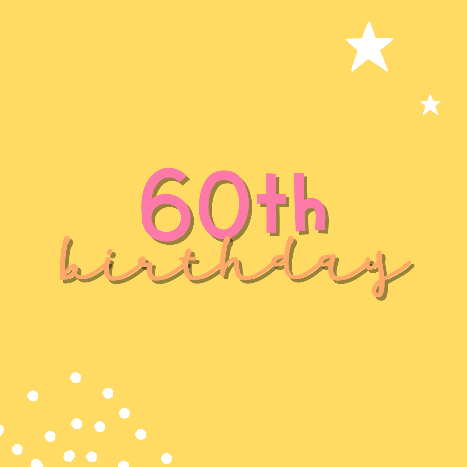 60th birthday cake toppers