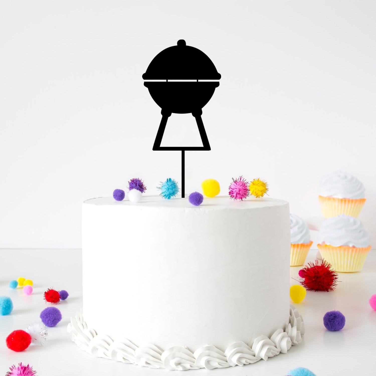 Barbeque Acrylic Cake Topper - Cake Topper Warehouse