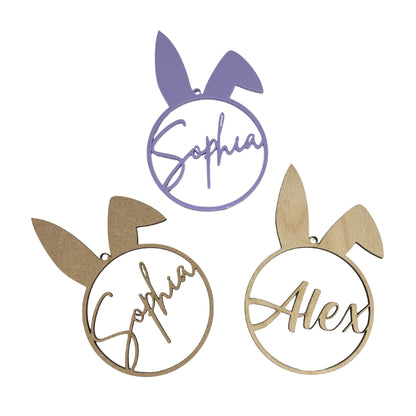 Bunny Easter Tags - Cake Topper Warehouse