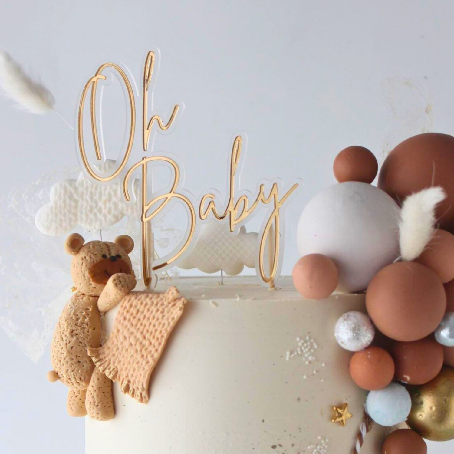 Oh Baby Cake Topper