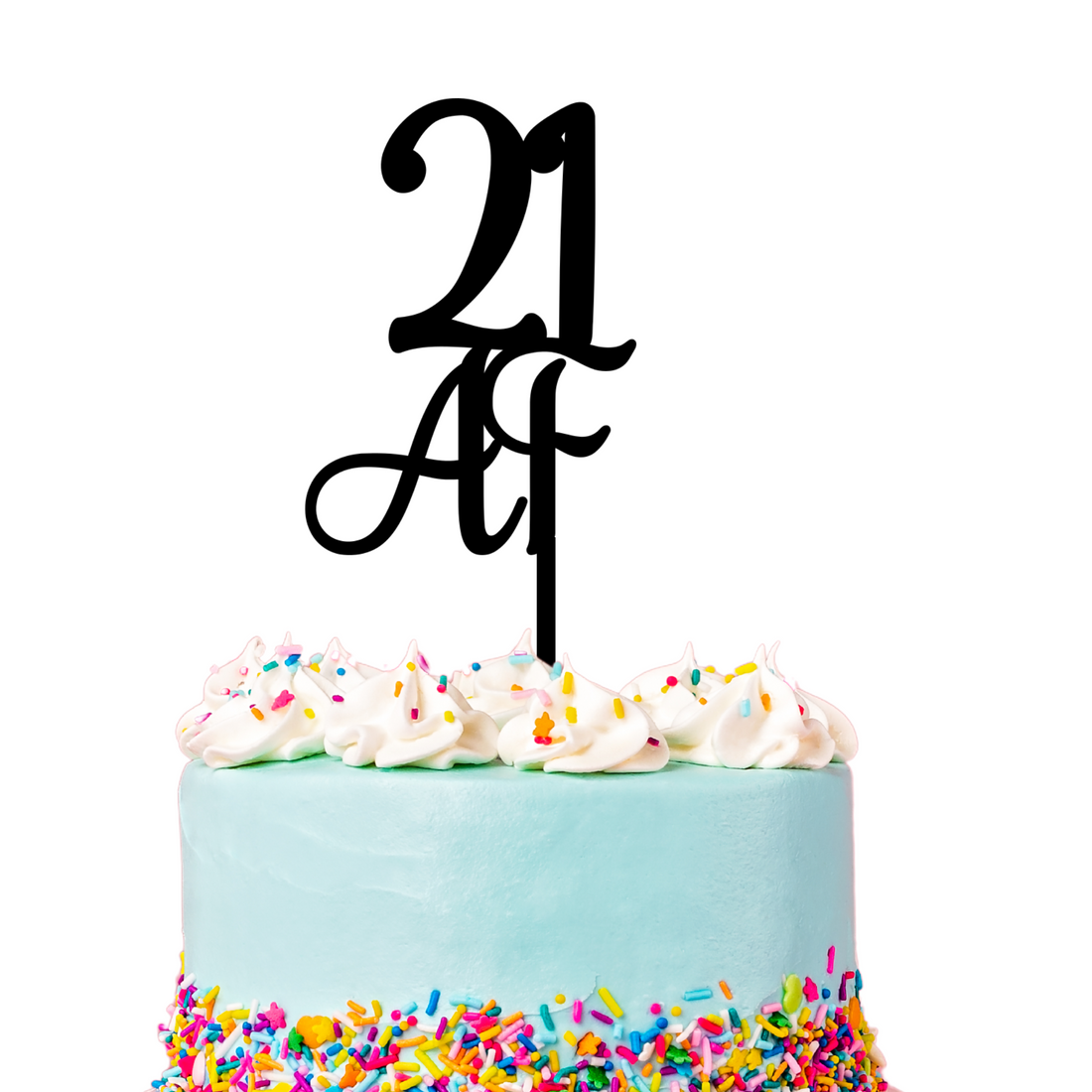 21 AF Cake Topper