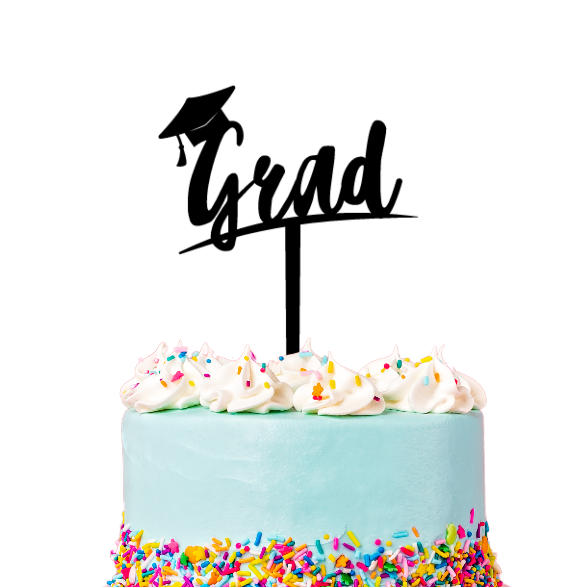 graduation hat cake topper