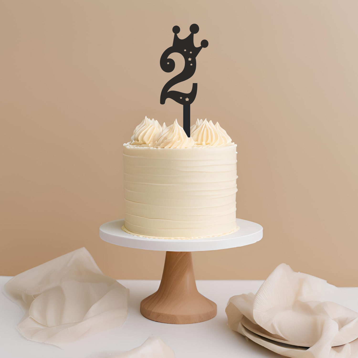 Age Crown Cake Topper