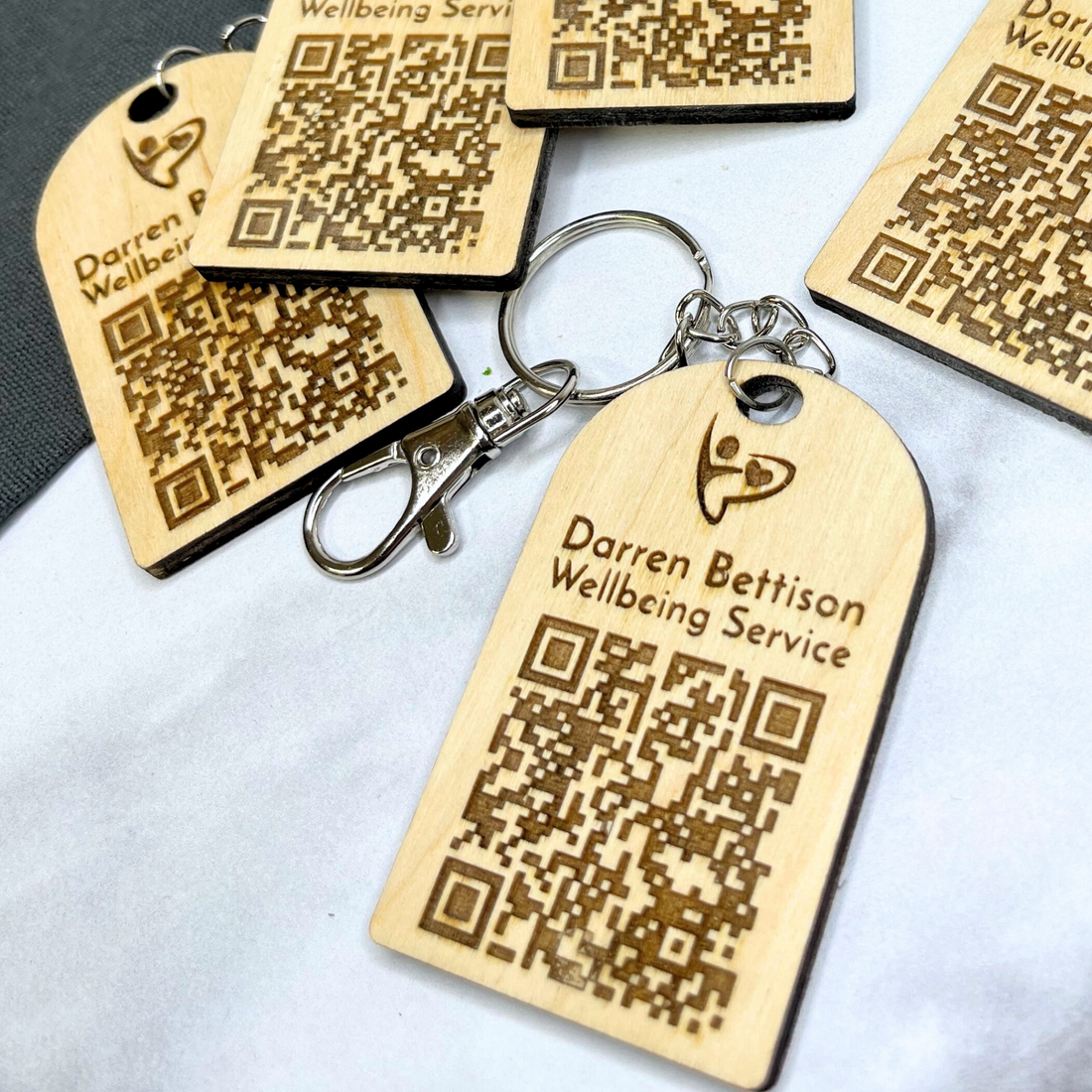 qr code keyring