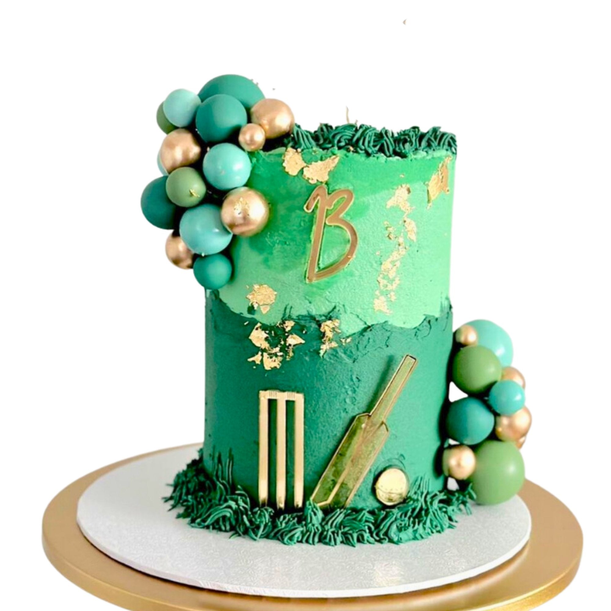 Plastic Cricket Cake Toppers - Set of 7 | Lollipop Cake Supplies