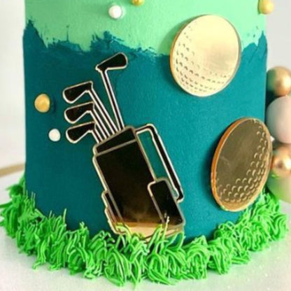 Golf Cake Topper Pack - Cake Topper Warehouse