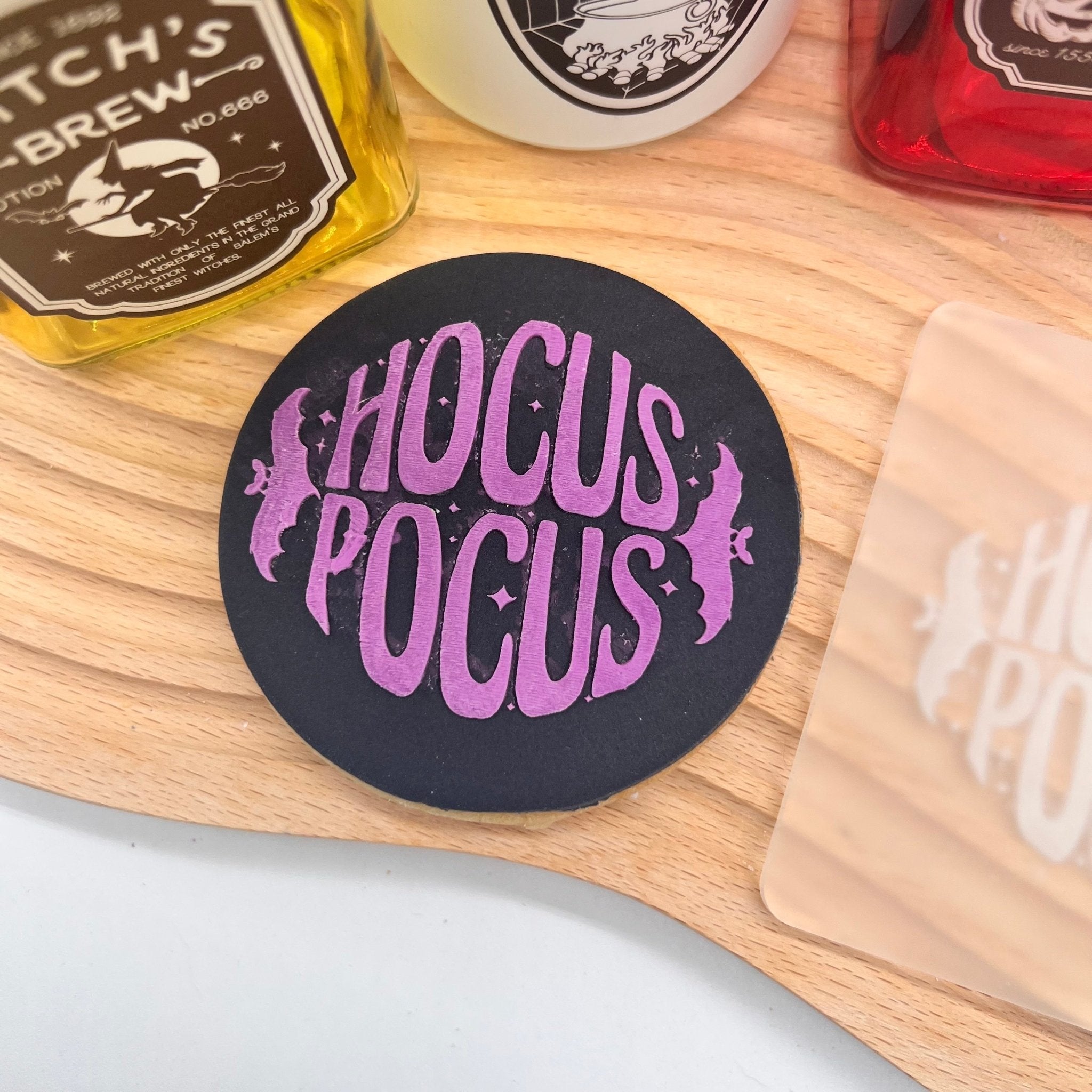Hocus Pocus Halloween Embosser - Cake Topper Warehouse