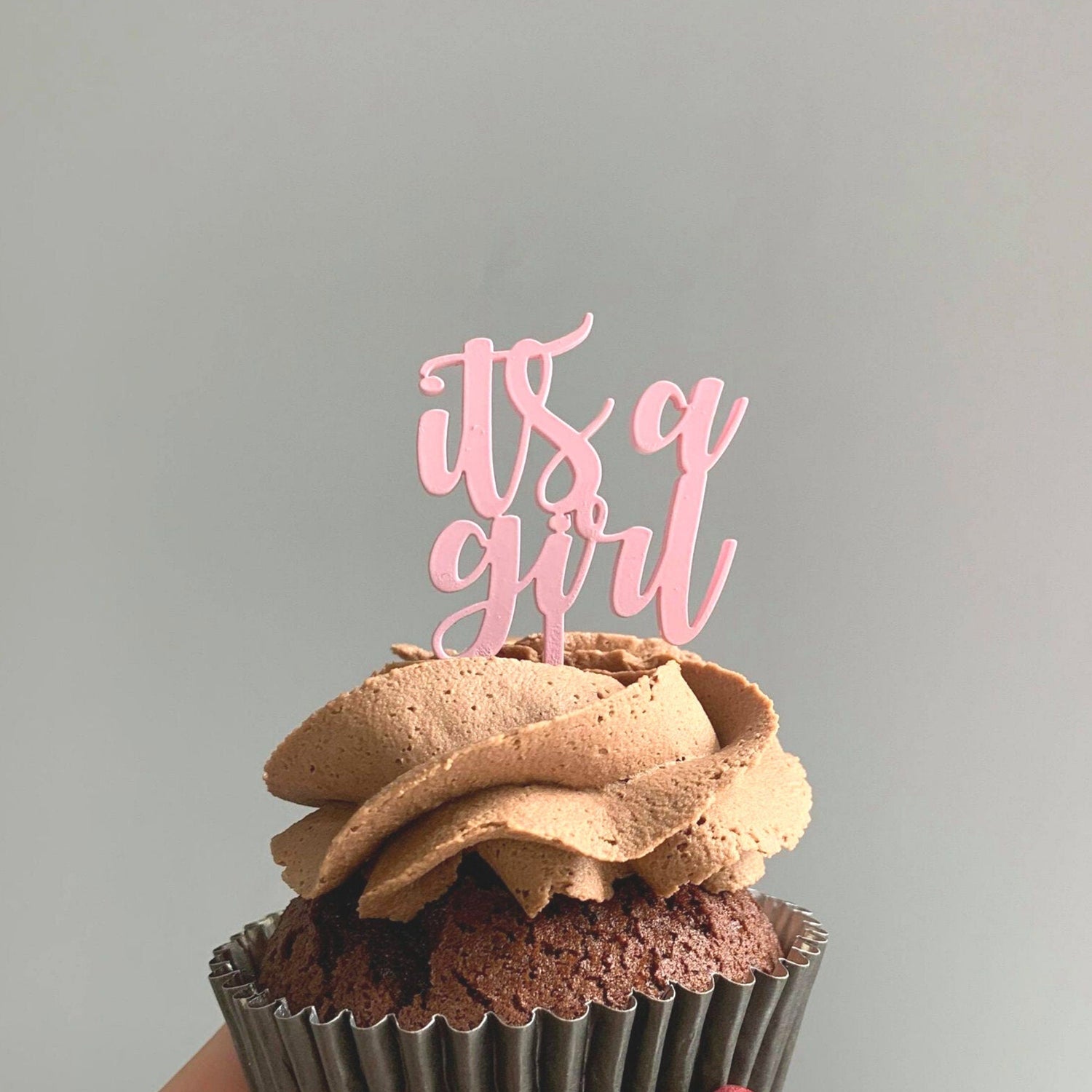 Its A Girl Its A Boy Mini Cupcake Toppers - Cake Topper Warehouse