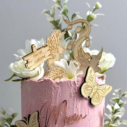 Magical Fairy Theme Cake Pack - Cake Topper Warehouse