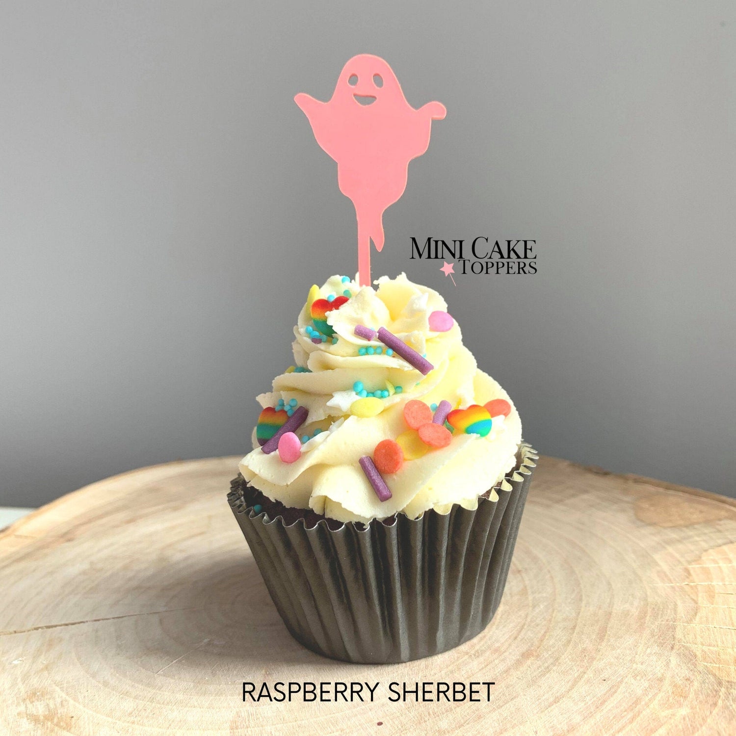 Pastel Ghost Halloween Cupcake Toppers - Cake Topper Warehouse