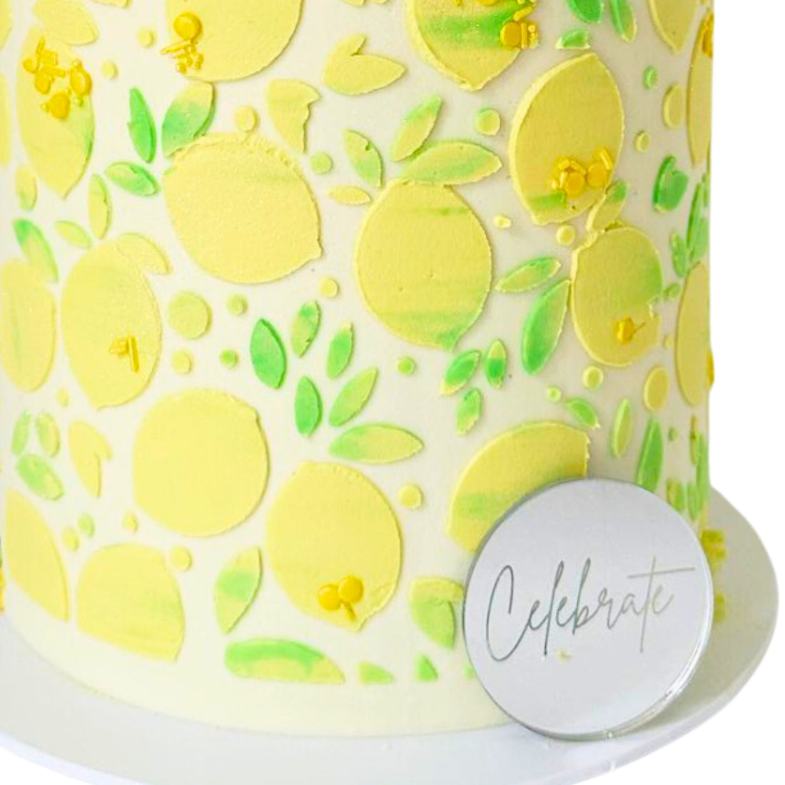 Personalised Acrylic Cake Disc - Cake Topper Warehouse