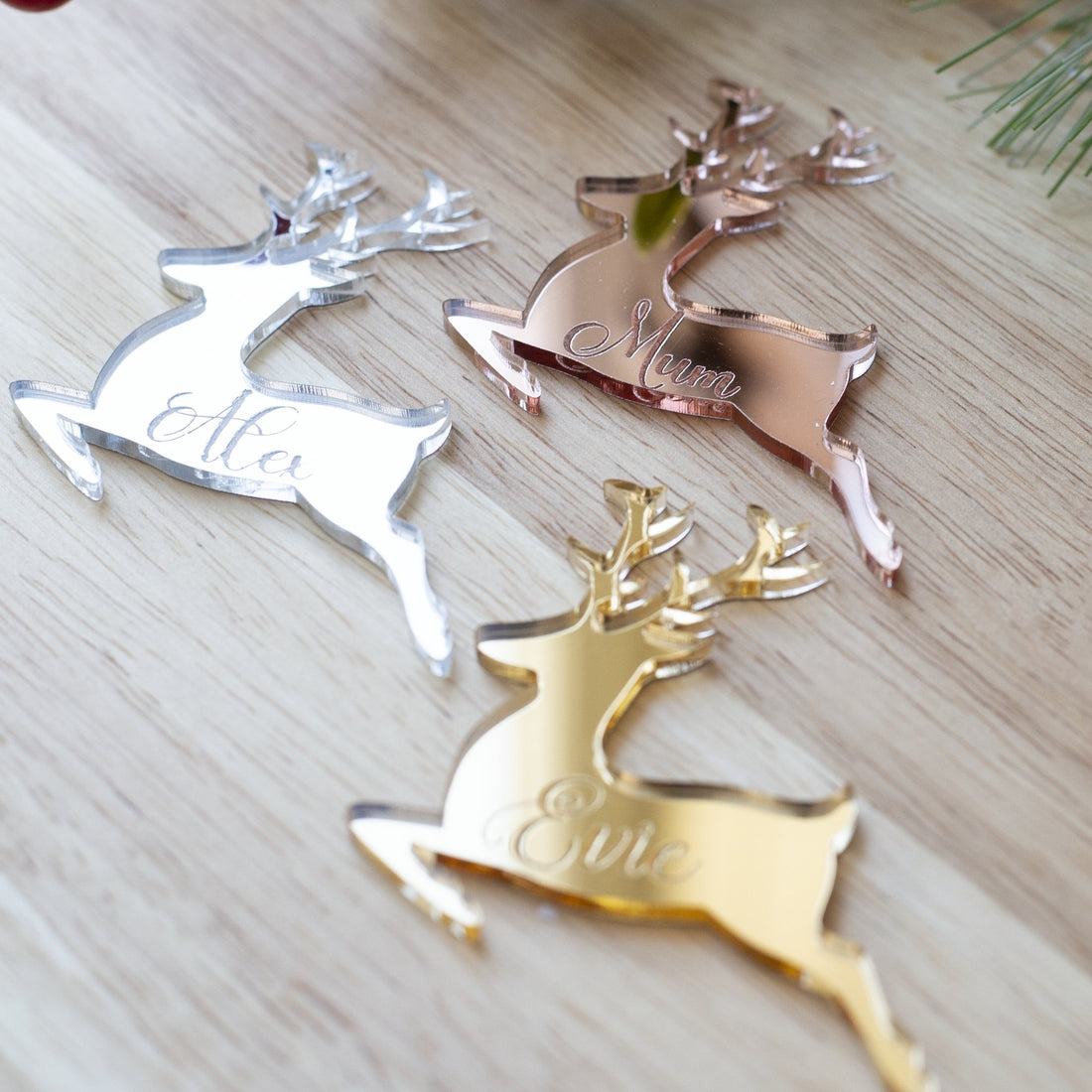 Reindeer Drinks Charms - Cake Topper Warehouse