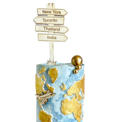 Travel Theme Cake Accessory Pack - Cake Topper Warehouse